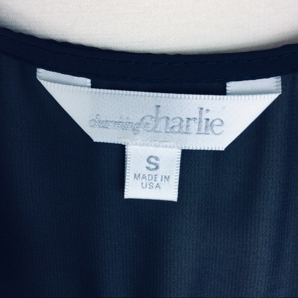 Charming Charlie Beautiful Printed Tank Top (S) - Picture 5 of 5